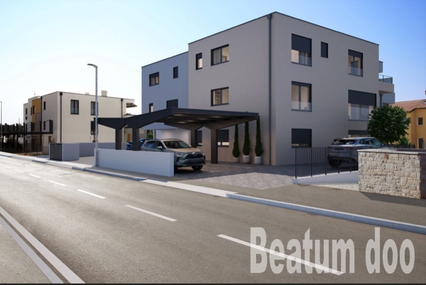 Appartamento del primo piano , nuovo edificio, Vista mare, Novigrad