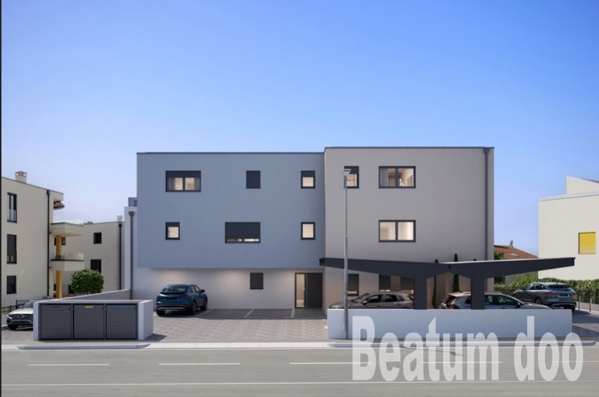 Appartamento del primo piano , nuovo edificio, Vista mare, Novigrad