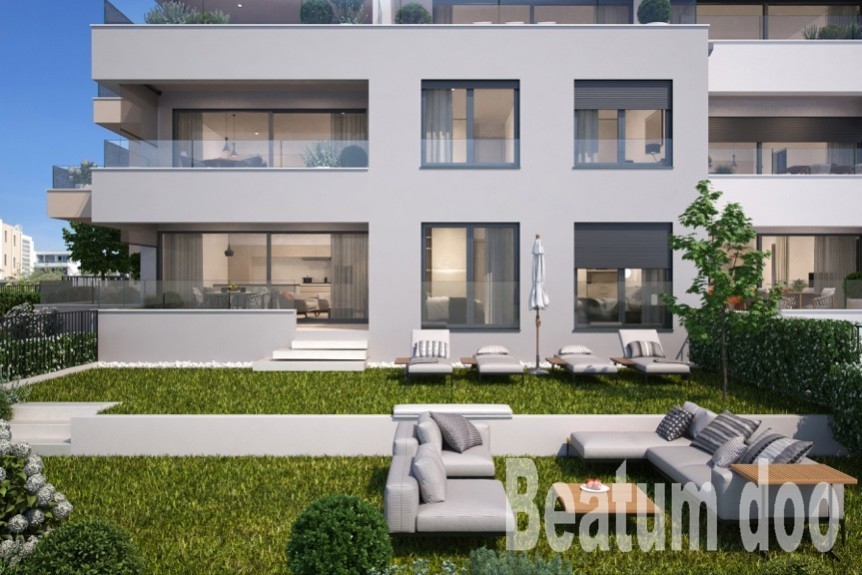 Appartamento del primo piano , nuovo edificio, Vista mare, Novigrad