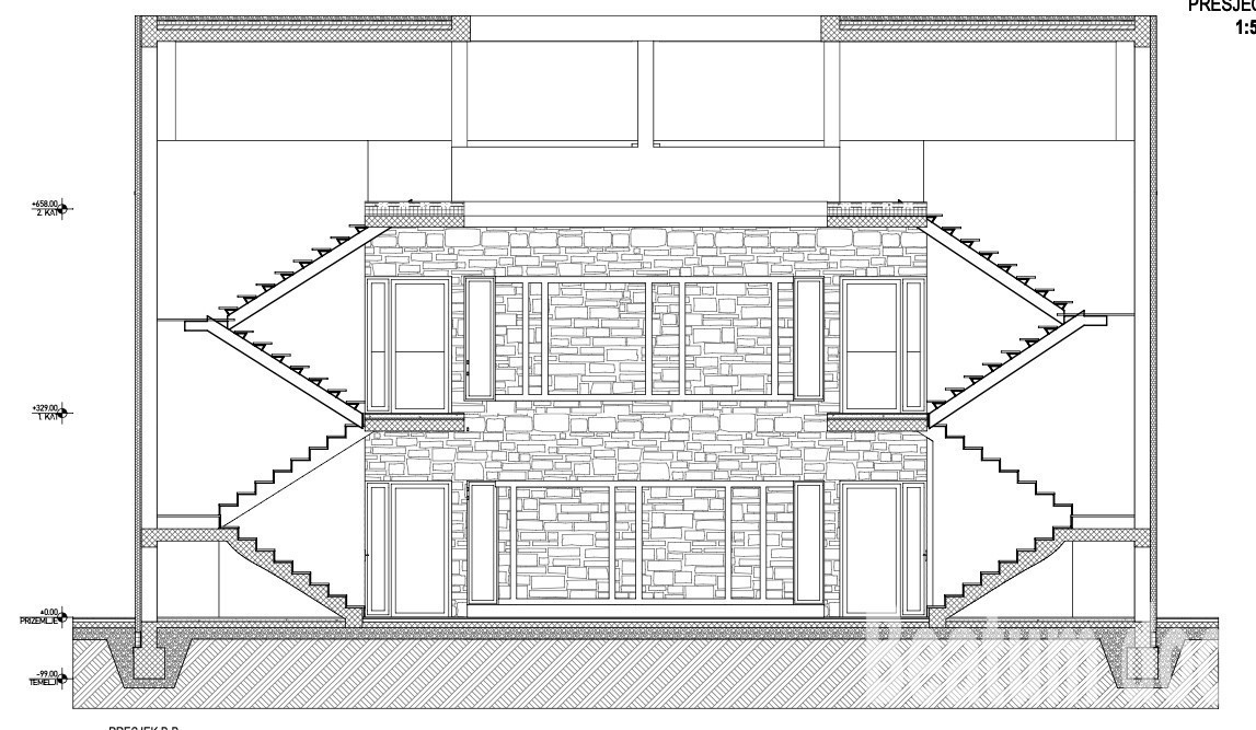 Appartamento al piano terra con giardino e piscina, costruzione, vabriga