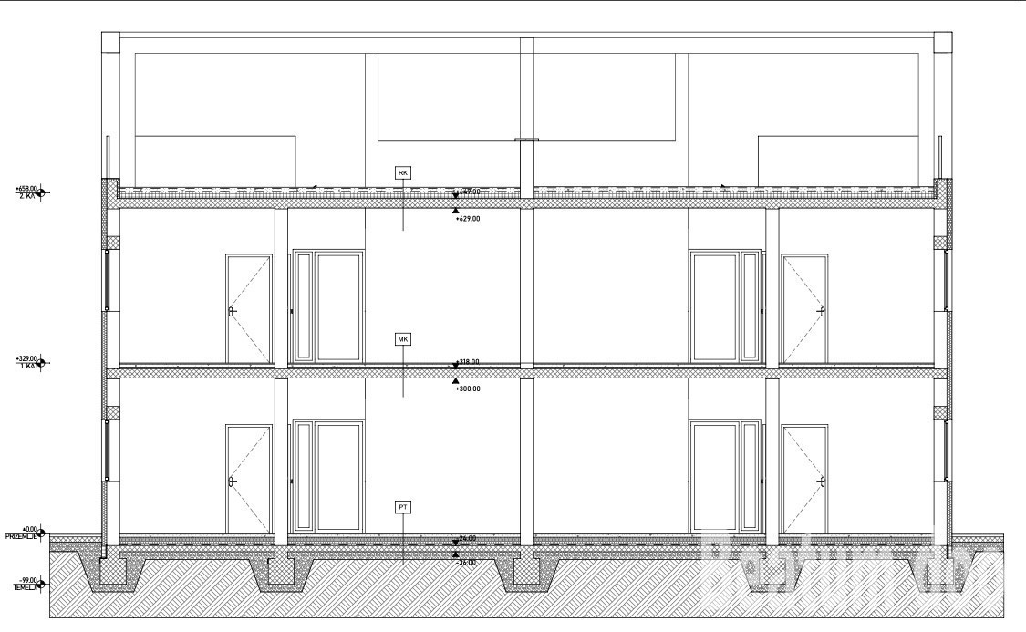 Appartamento al piano terra con giardino e piscina, costruzione, vabriga