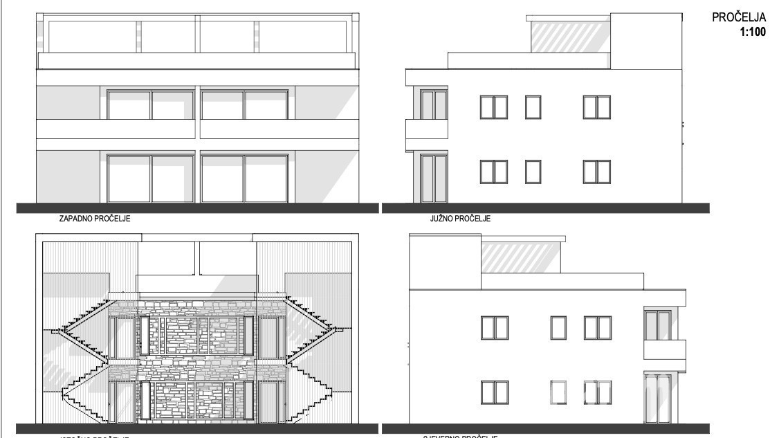 Appartamento al piano terra con giardino e piscina, costruzione, vabriga