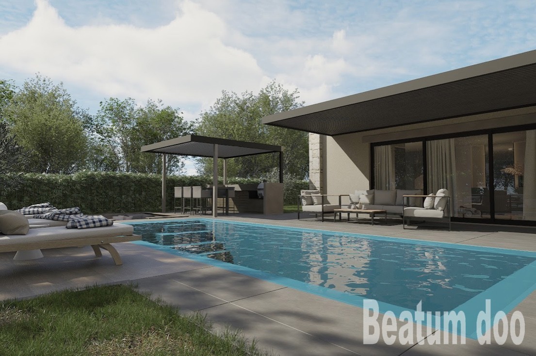 Villa con piscina, zona Parenzo