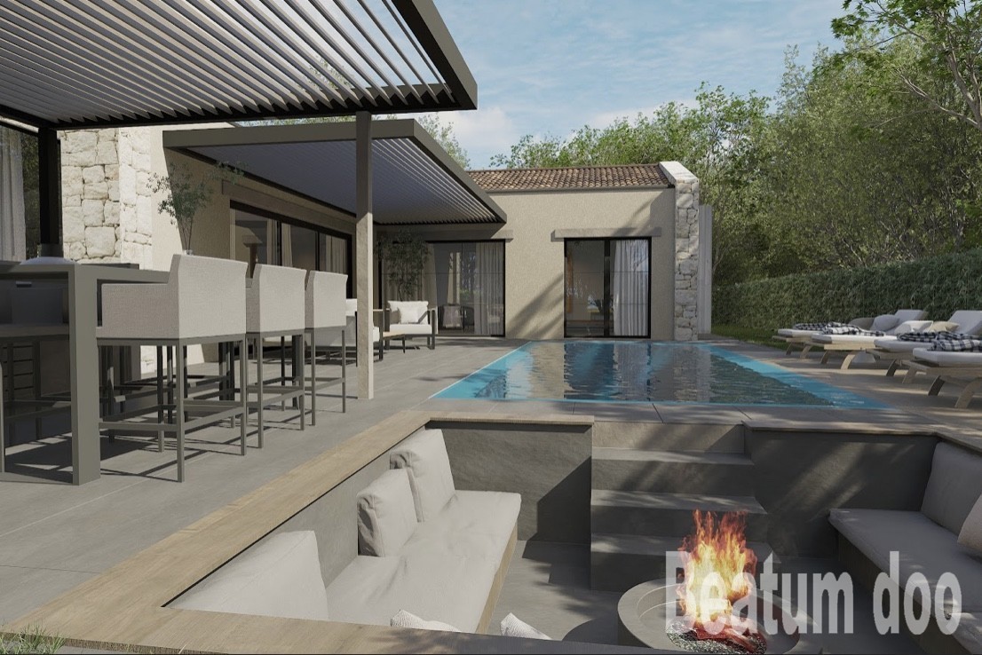 Villa con piscina, zona Parenzo