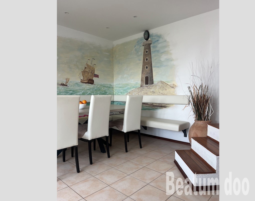 Appartamento con tre camere da letto e ampio balcone a Mareda