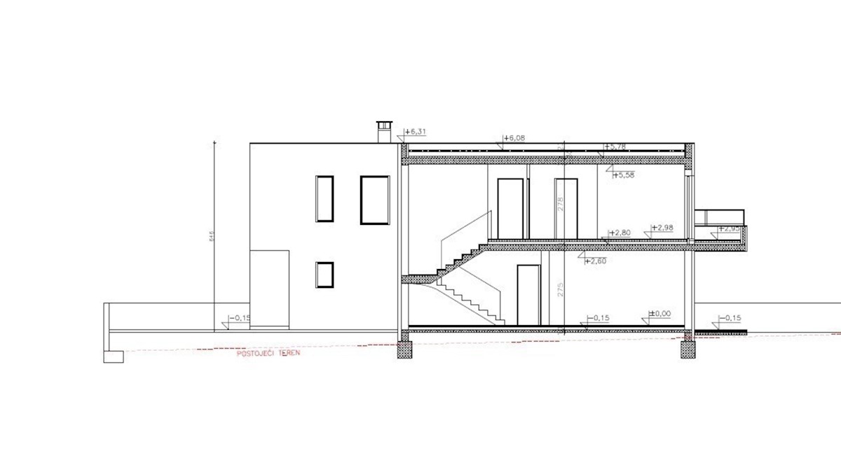 Casa in progetto, nuova costruzione, Kastel,