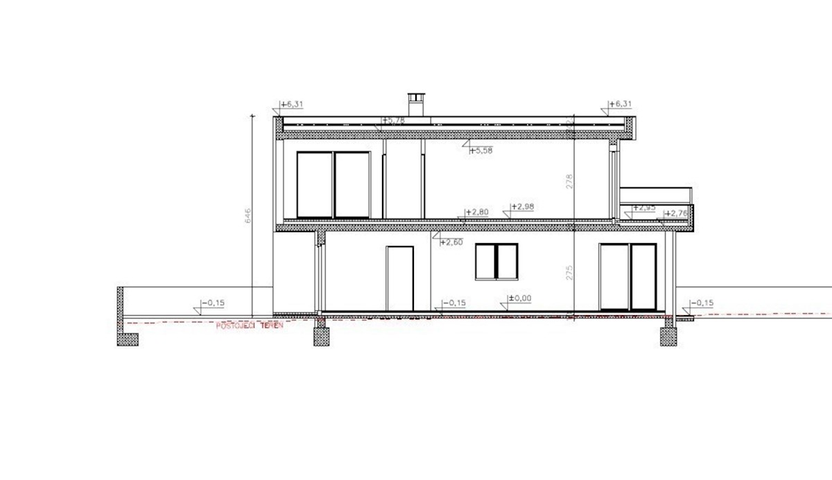 Casa in progetto, nuova costruzione, Kastel,