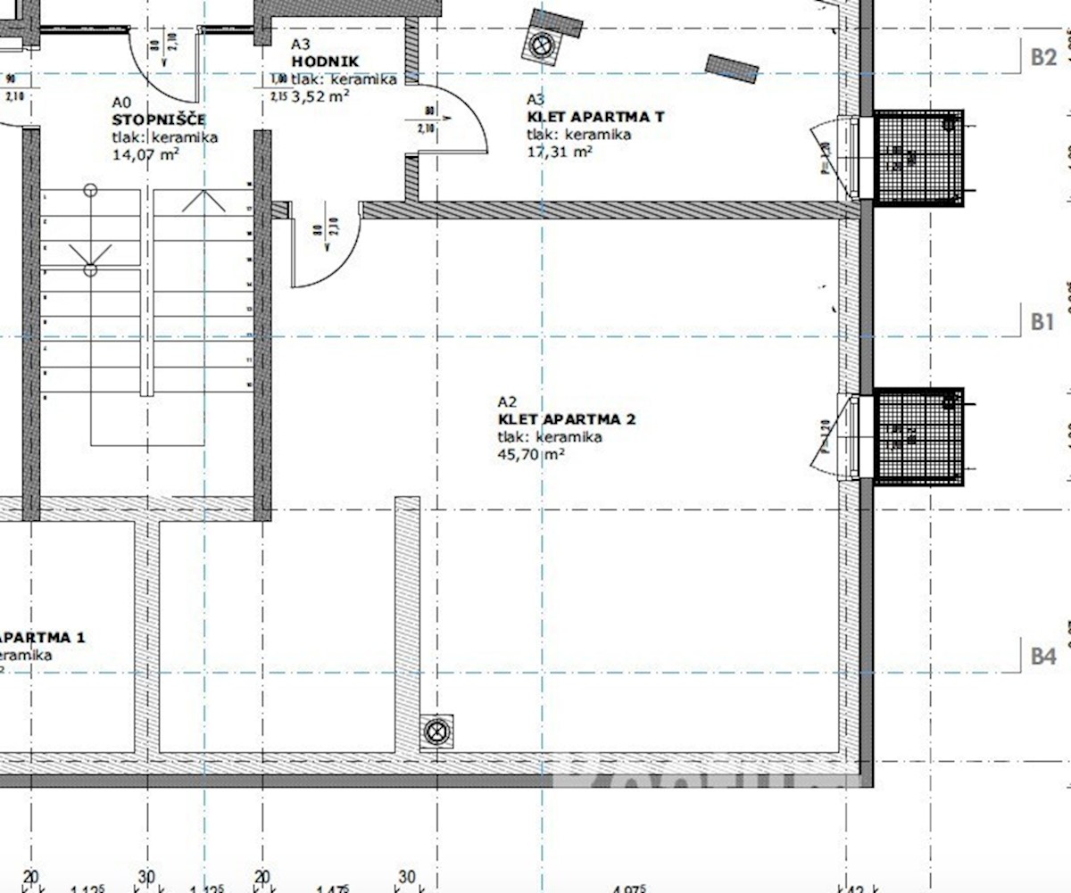 Appartamento su due piani in costruzione, nelle vicinanze di Novigrad con vista sul mare