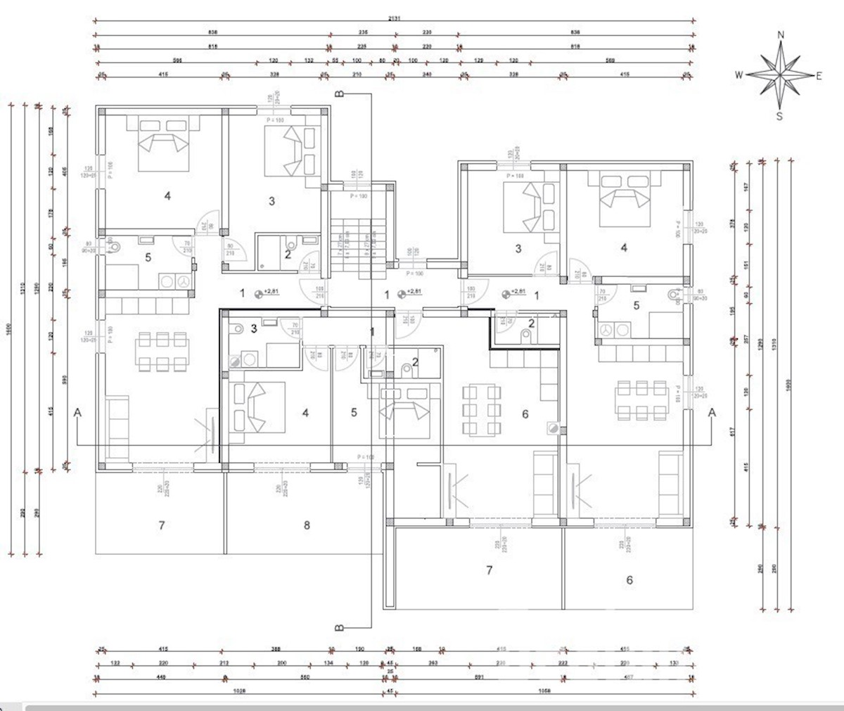 Appartamento al primo piano di una nuova palazzina S4