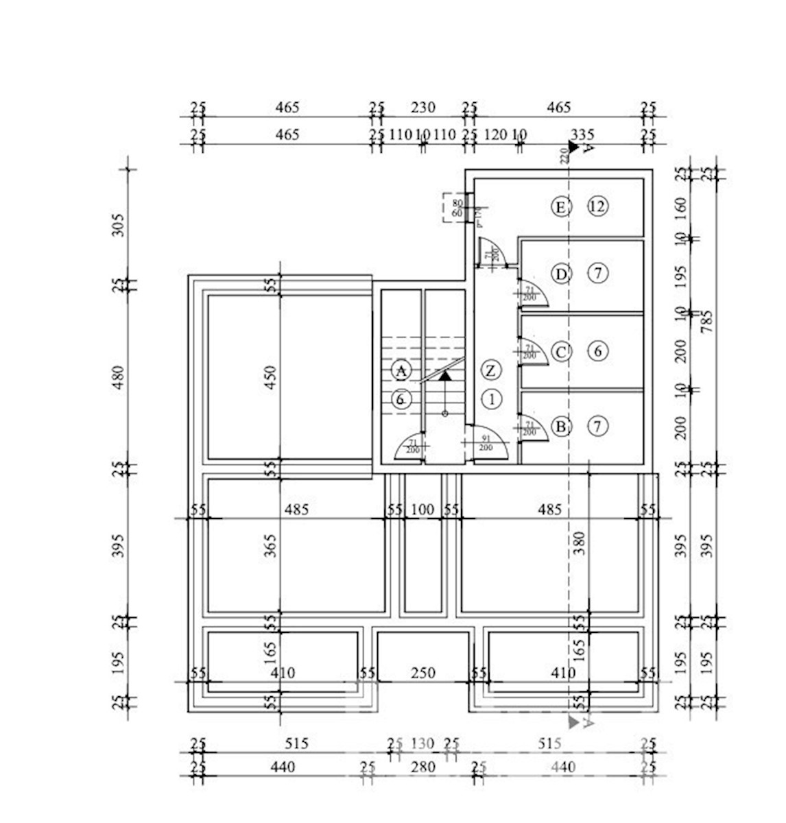 Appartamento D al primo piano, di nuova costruzione, vicino a Parenzo