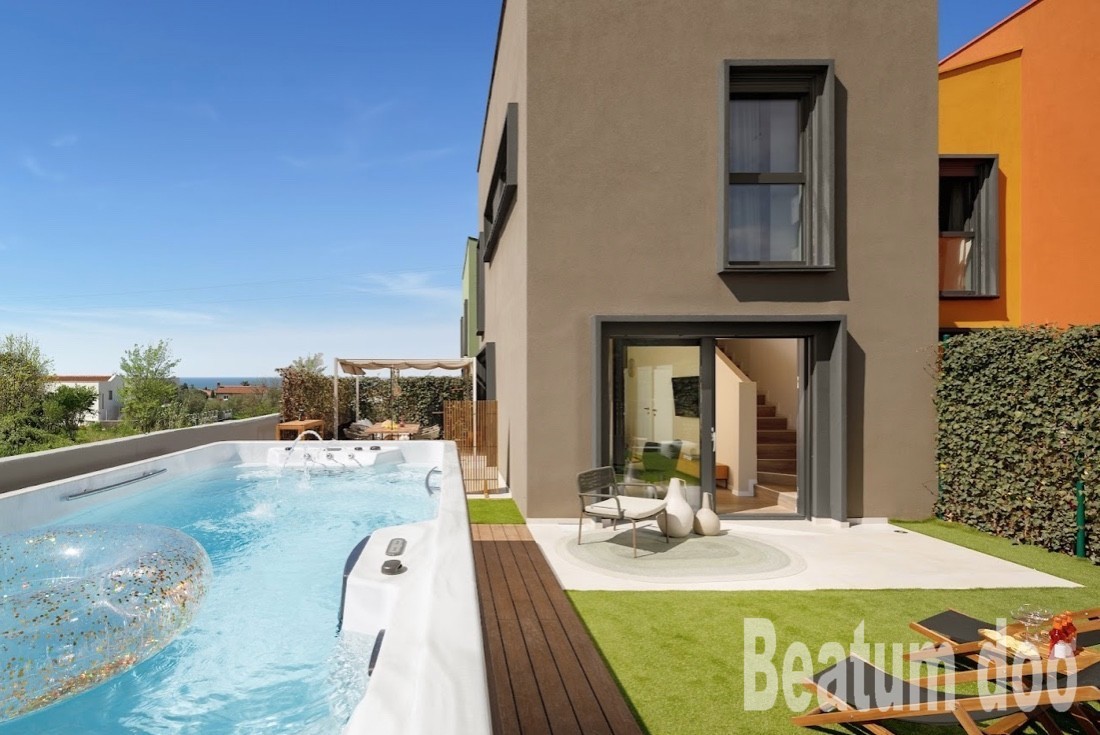 Casa A5 in schiera, vista sul mare, Poreč