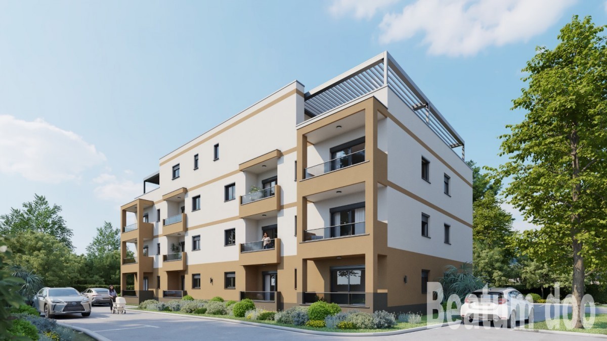 Appartamento al piano terra con giardino, in costruzione, Tar