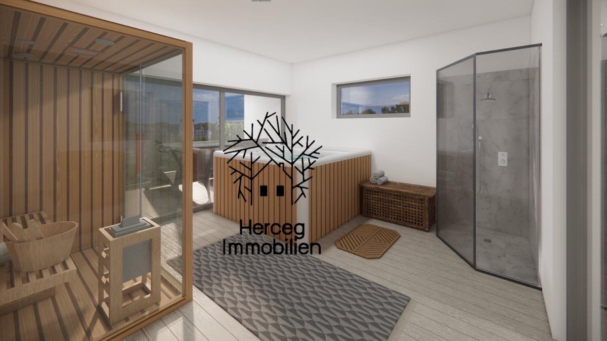 MEDULIN – Appartamento in costruzione con piscina