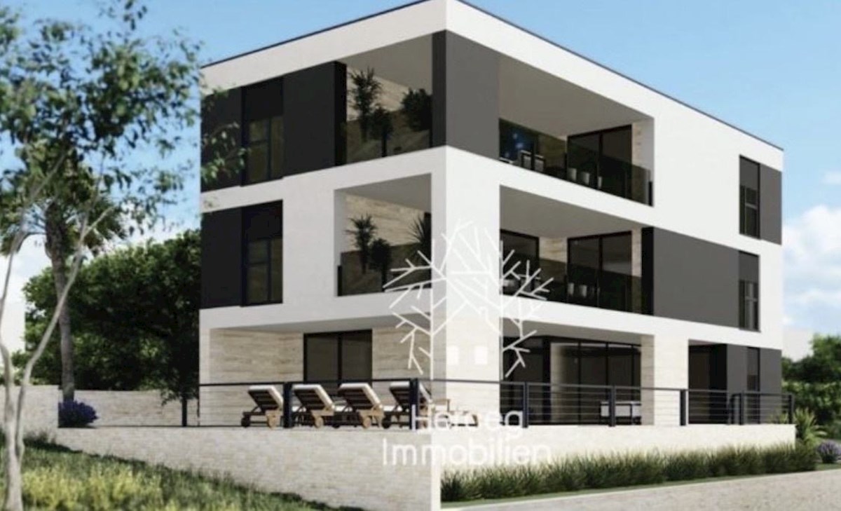 MEDULIN – Nuova Costruzione Appartamento di Lusso al Piano Terra – 300m dal Mare