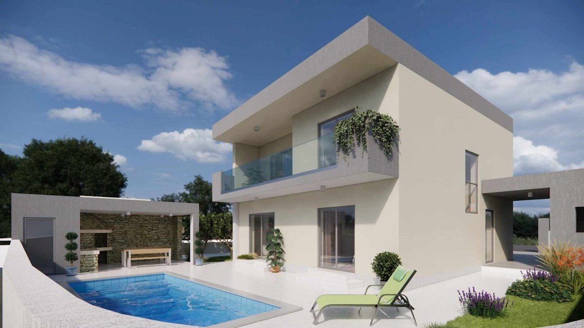 MEDULIN – Villa con piscina (costruzione quasi ultimata)