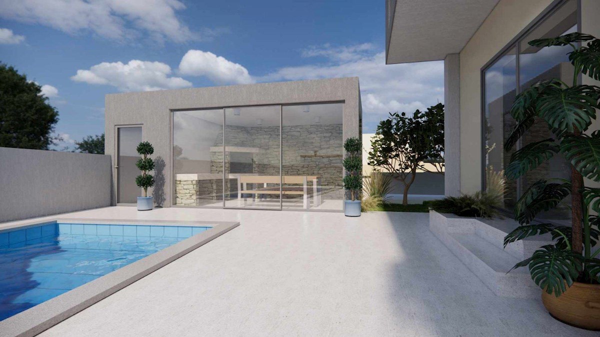 MEDULIN – Villa con piscina (costruzione quasi ultimata)