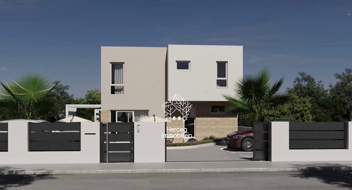 MEDULIN – Tre Ville con Piscina in Costruzione