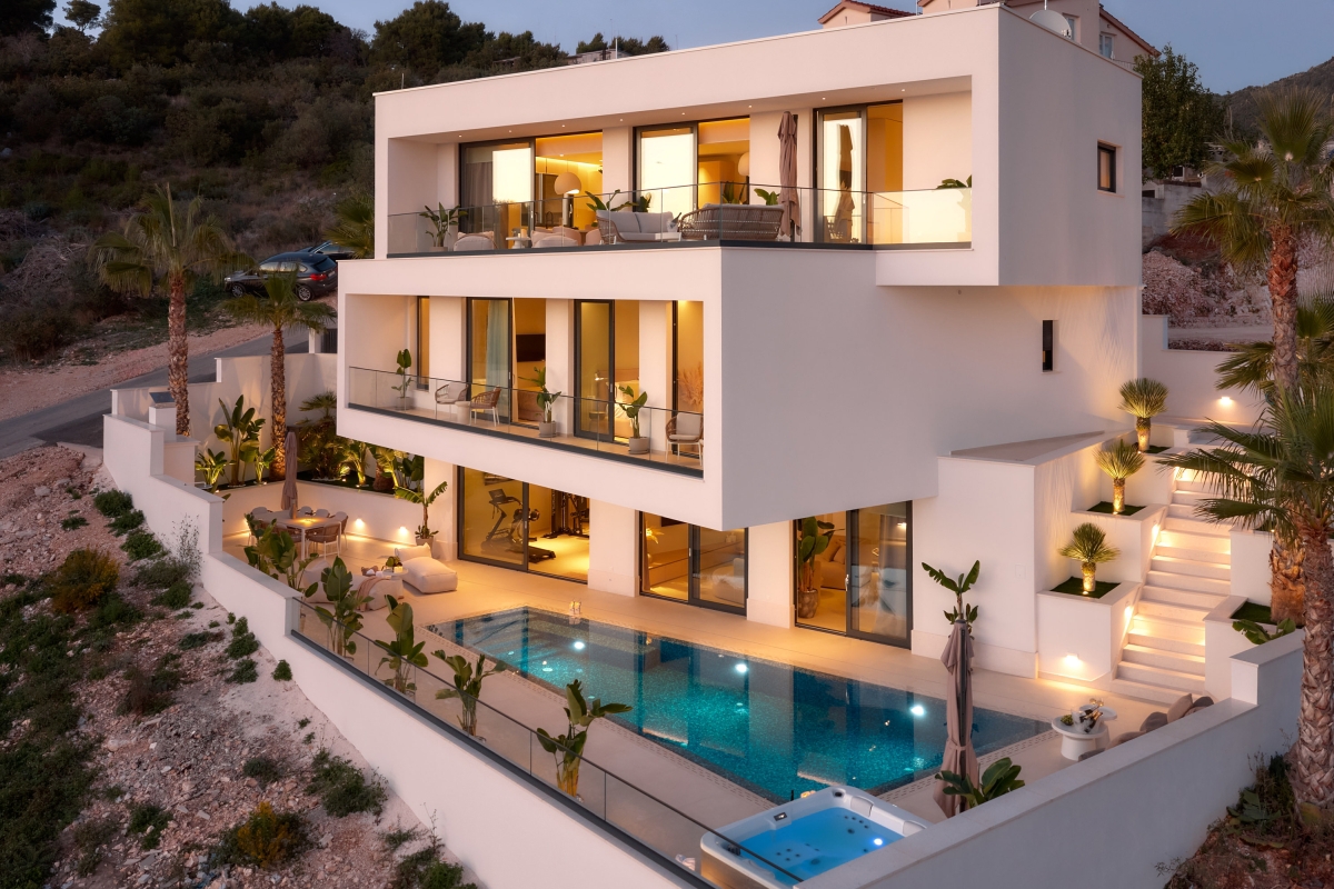 Villa di lusso con vista mare