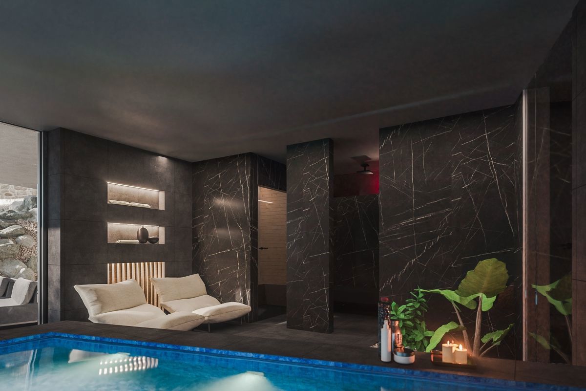 Terreno con progetto per la realizzazione di una villa vista mare