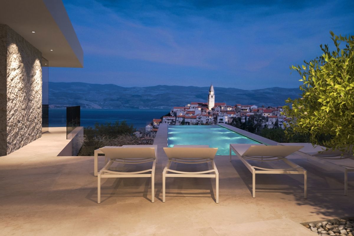 Terreno con progetto per la realizzazione di una villa vista mare