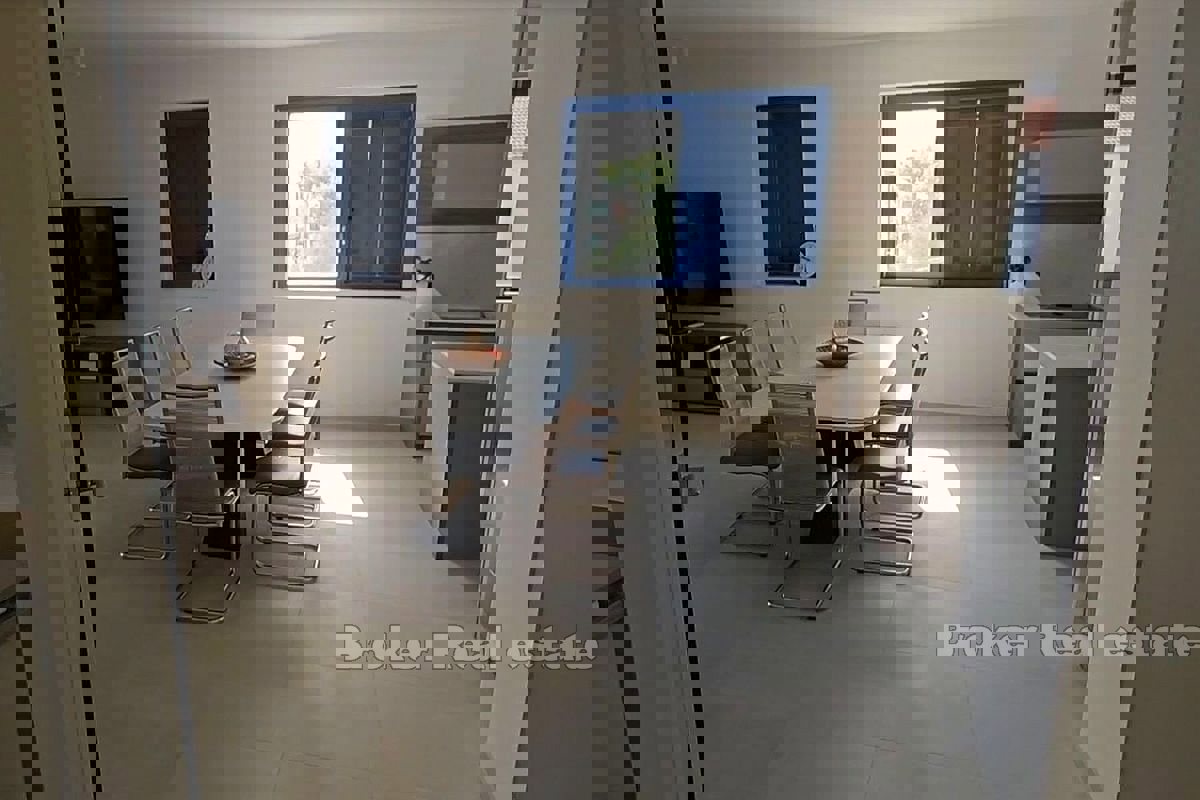 Una bellissima villa con vista sul mare