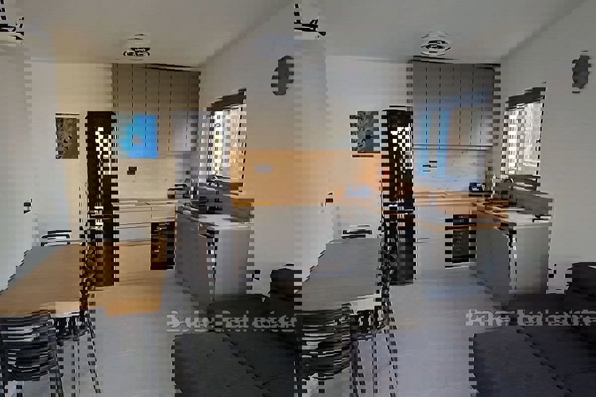 Una bellissima villa con vista sul mare