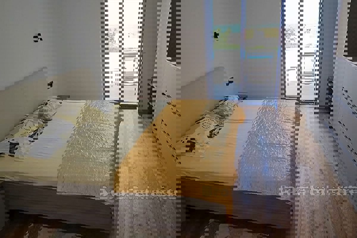 Una bellissima villa con vista sul mare