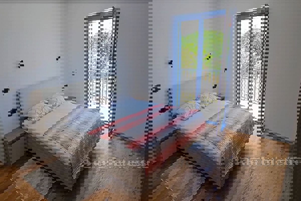 Una bellissima villa con vista sul mare