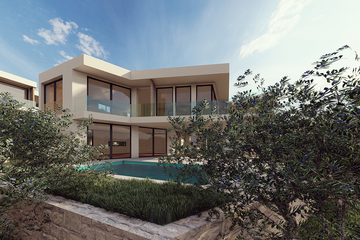 Villa di lusso con piscina e vista mare