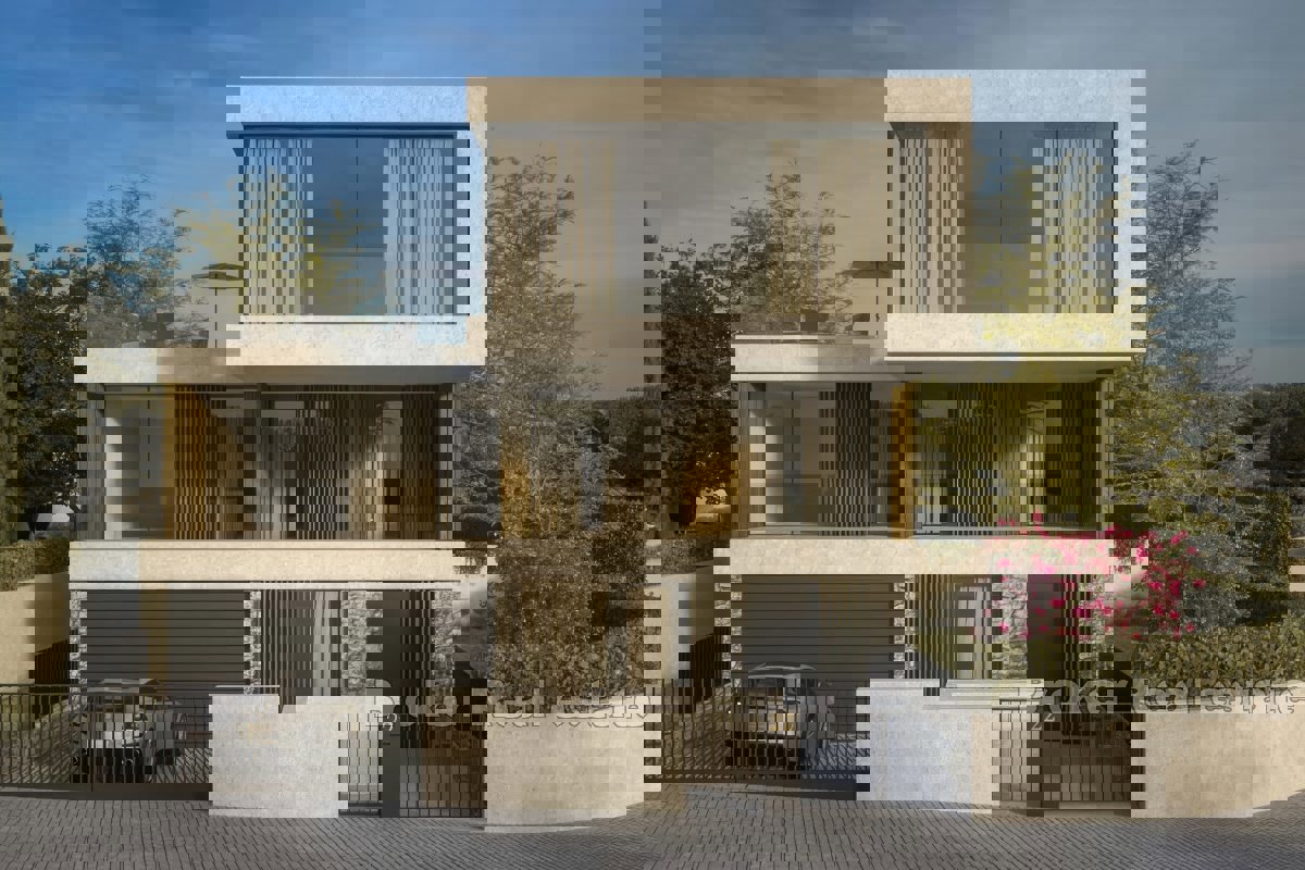 Una villa prestigiosa all'interno di un resort moderno