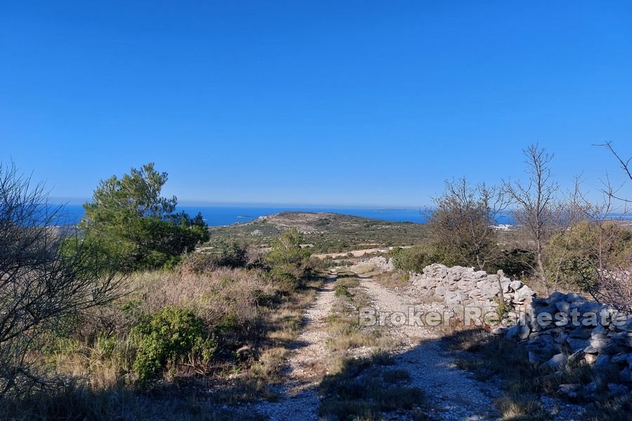 Terreno con vista mare aperto