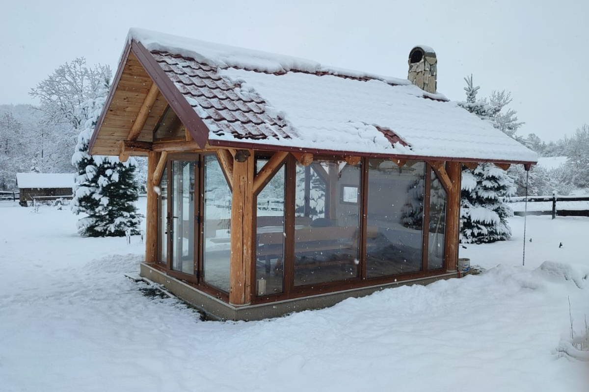 Una bella casa con terreno