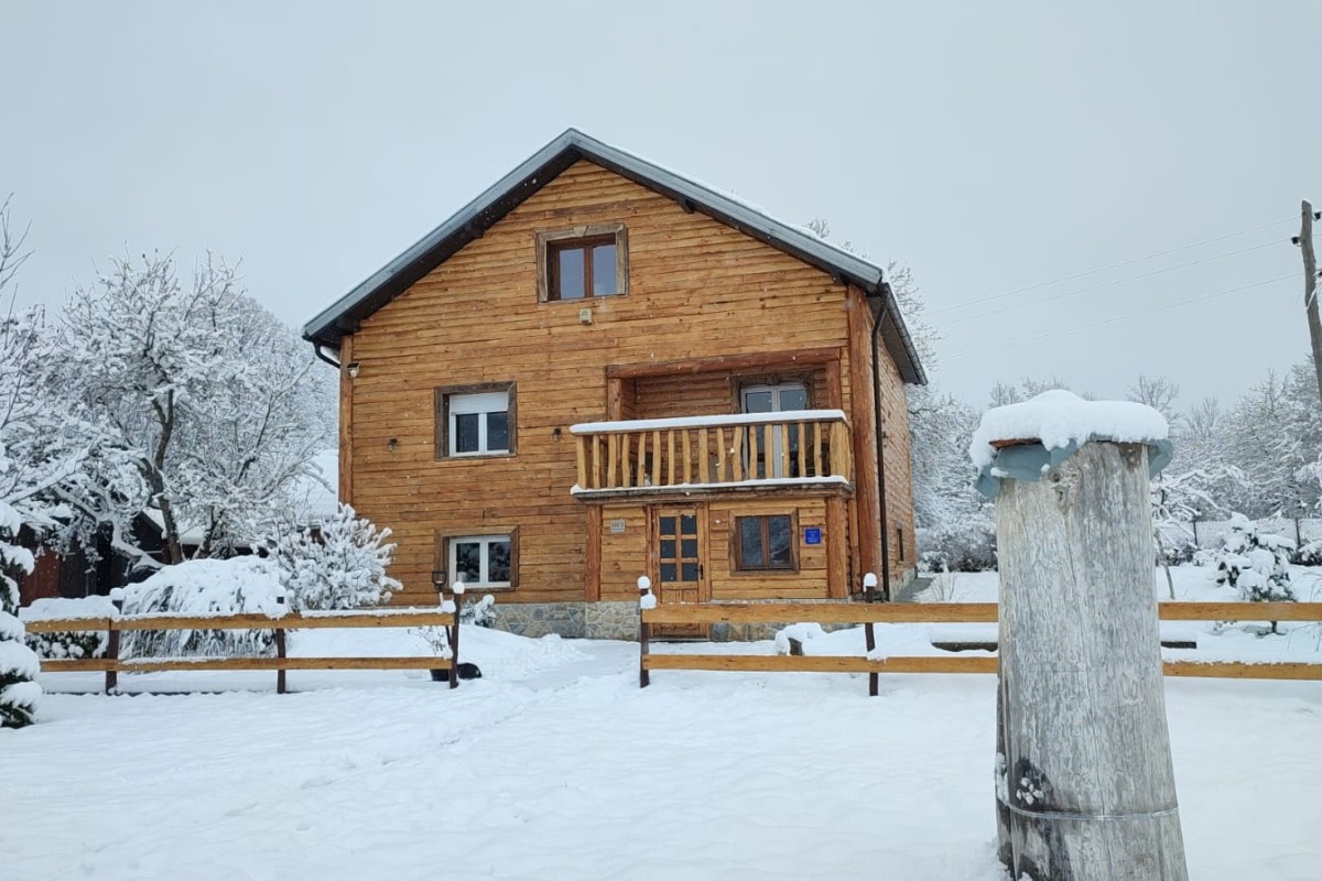 Una bella casa con terreno