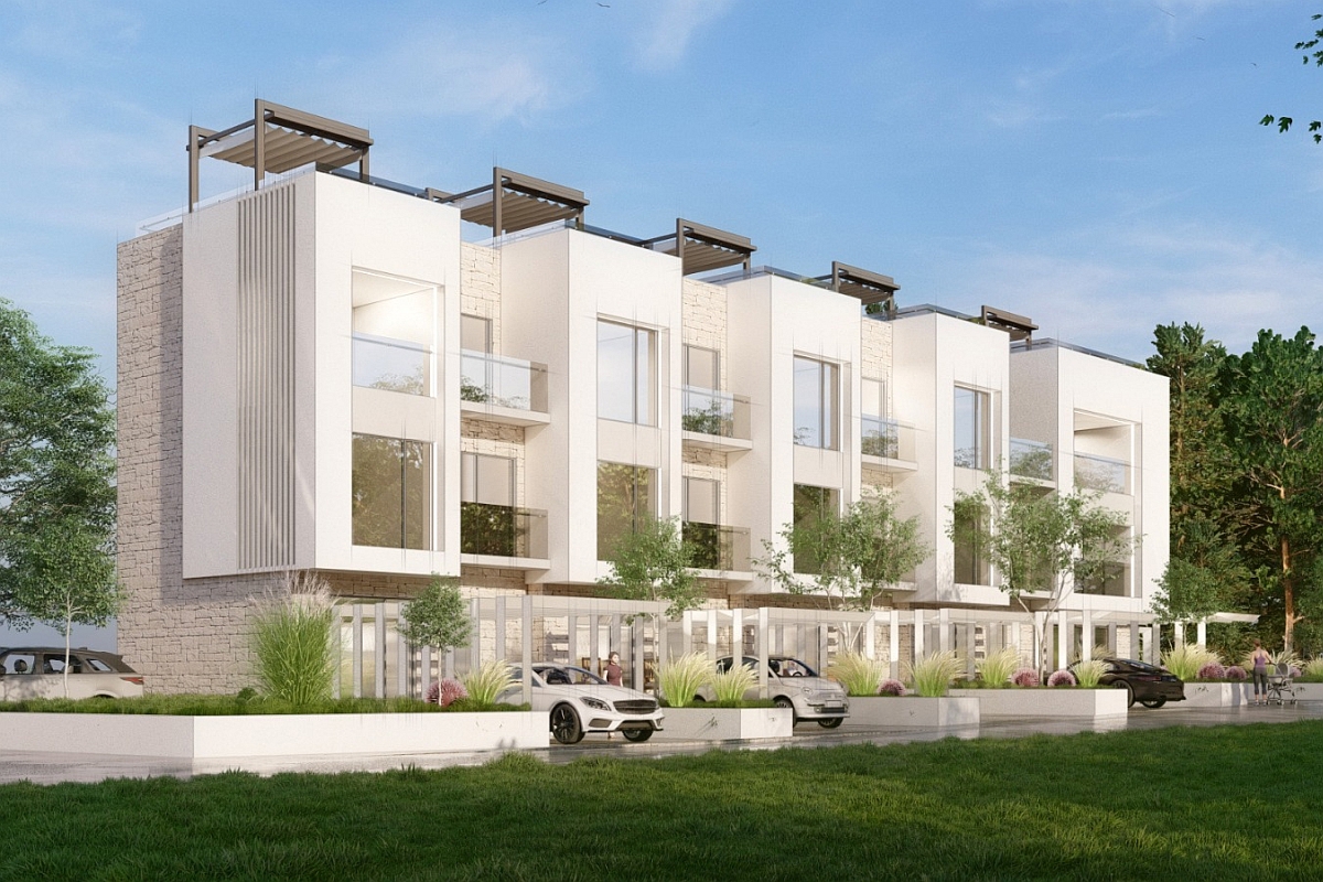 Appartamento duplex con due camere da letto in un nuovo edificio