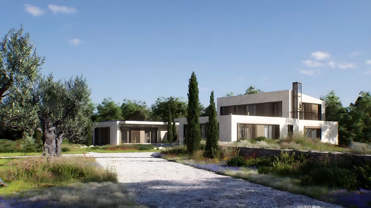 Villa unica su un ampio terreno