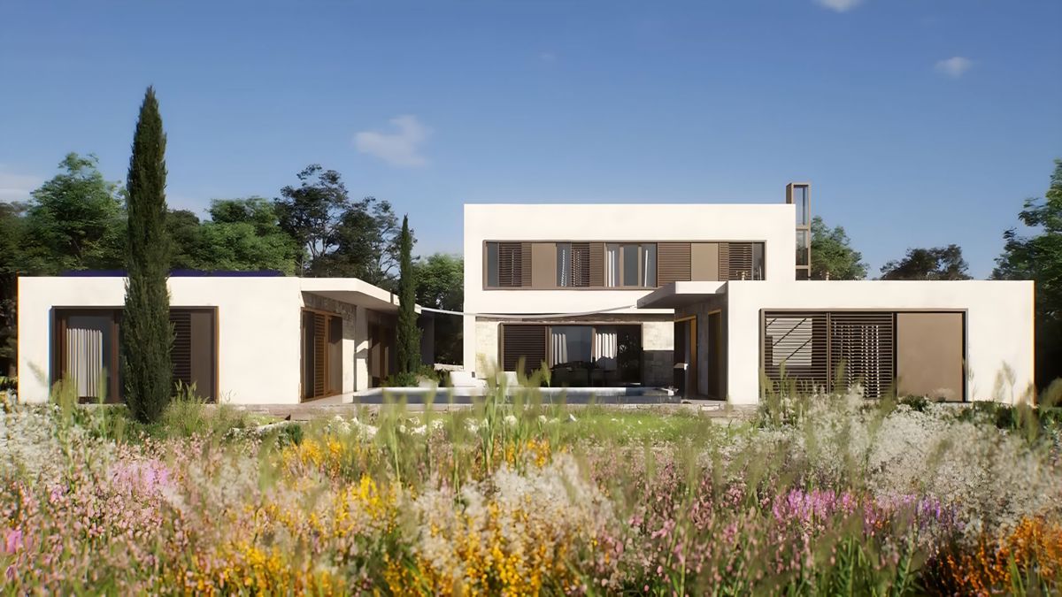 Villa unica su un ampio terreno