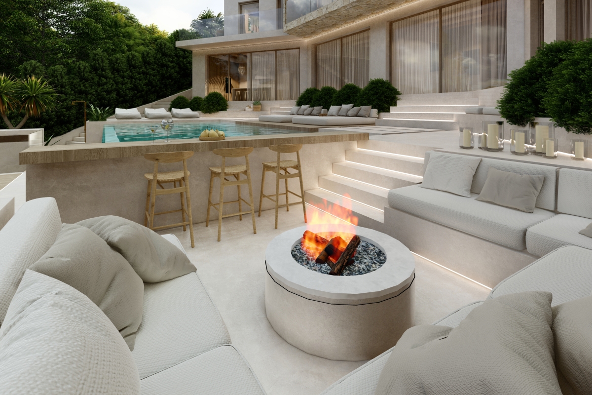 Esclusiva villa di lusso con vista mare