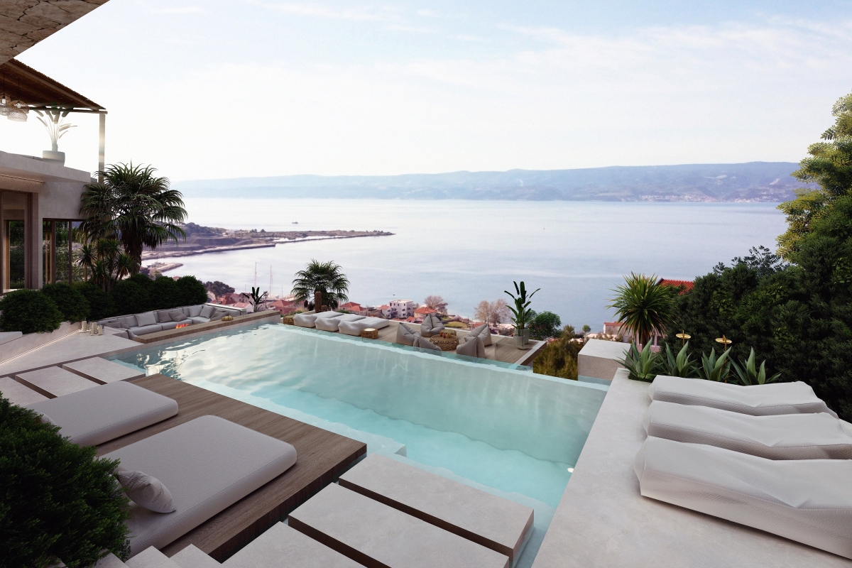 Esclusiva villa di lusso con vista mare