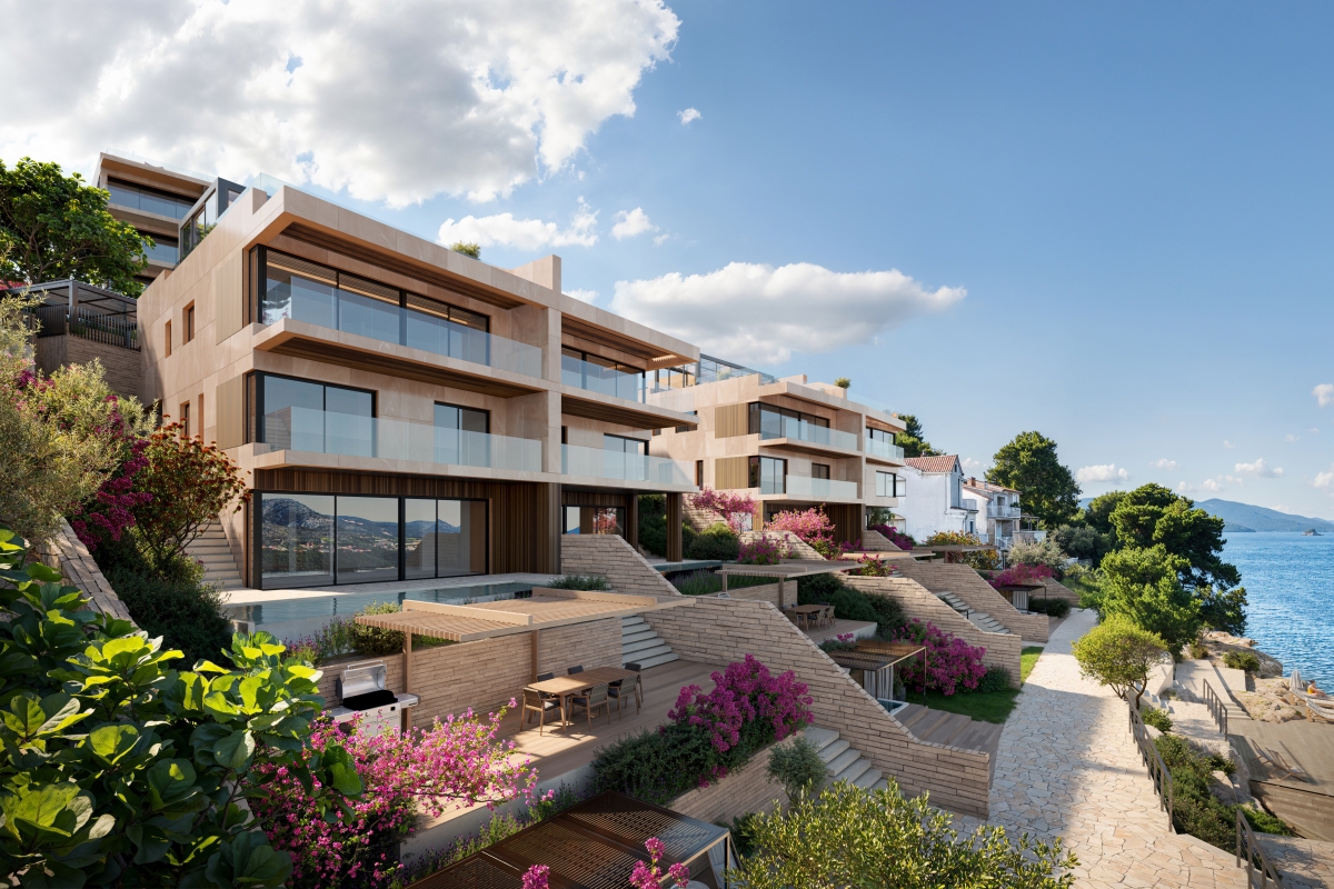 Straordinario appartamento duplex in prima fila sul mare