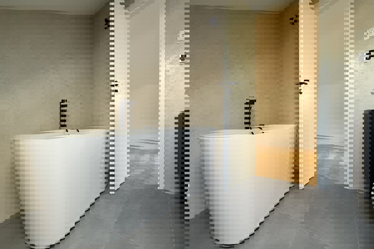 Appartamento arredato in stile moderno con vista mare