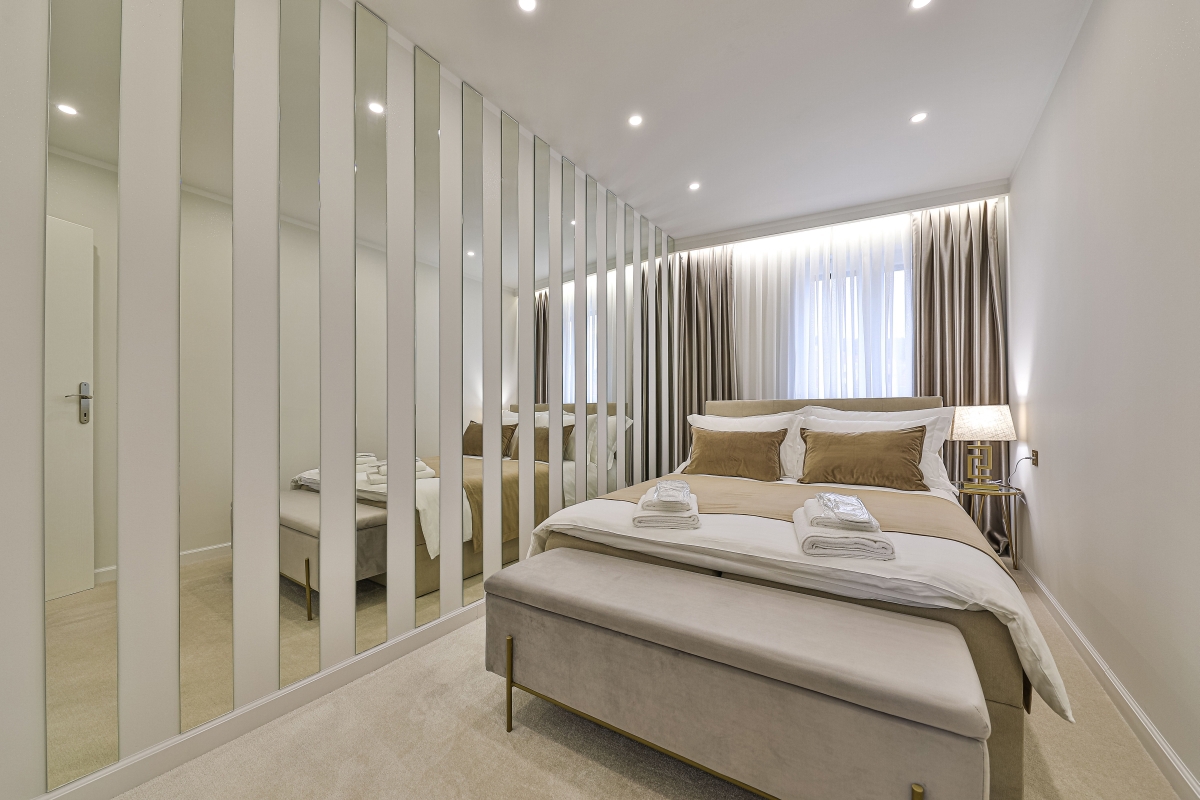 Moderno appartamento con due camere da letto in centro città