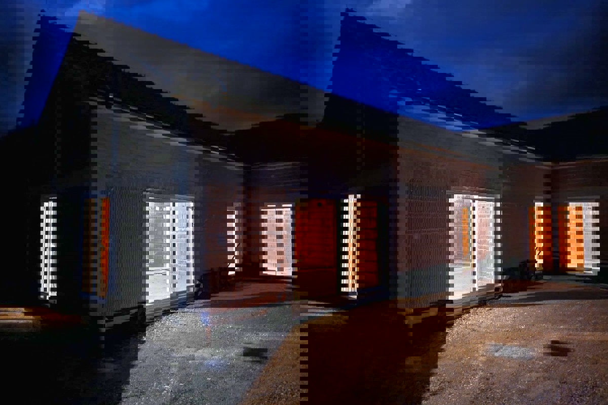 Casa di nuova costruzione a un piano