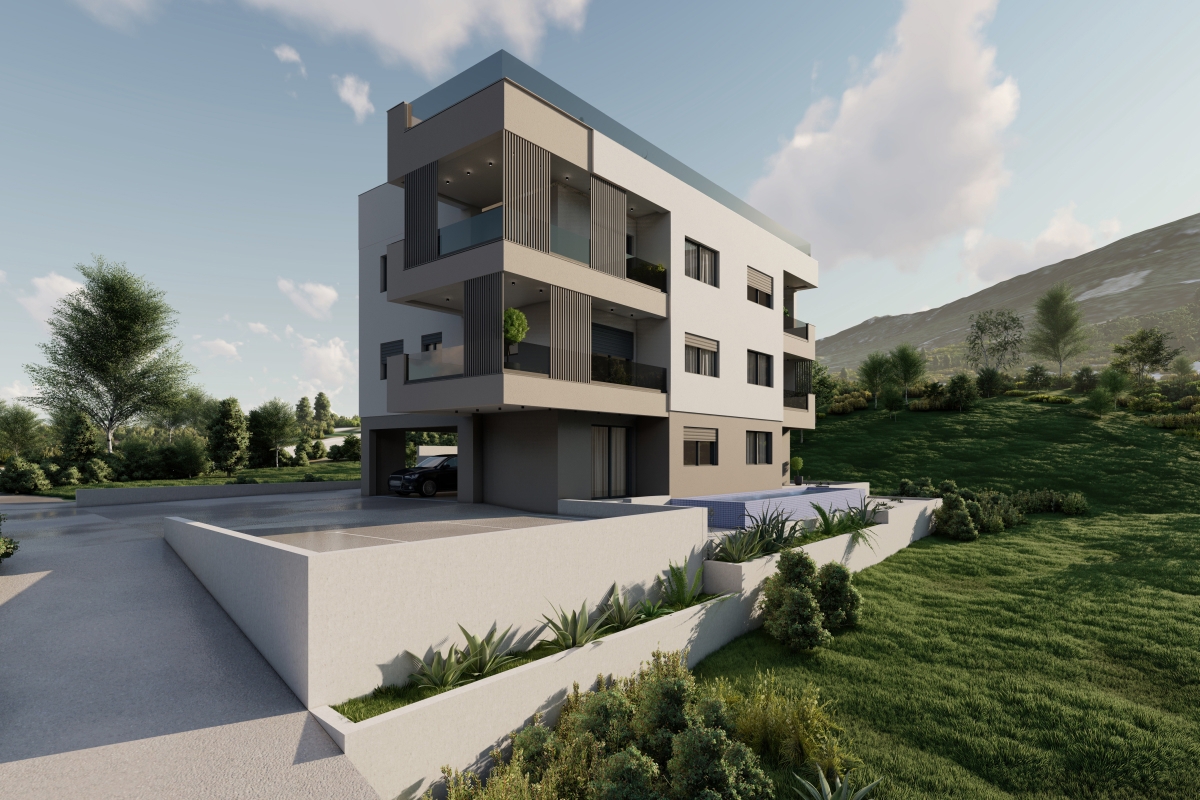 Appartamento con due camere da letto e posto auto in un nuovo edificio