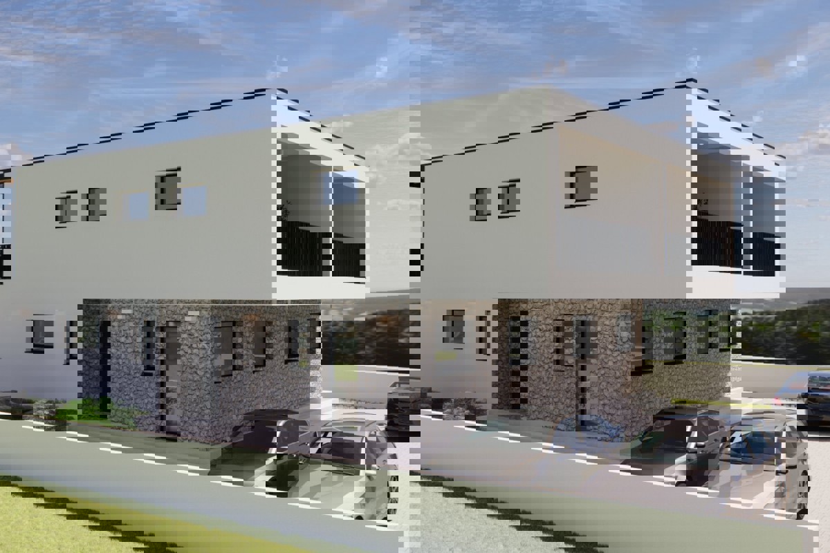 Casa bifamiliare moderna con piscina