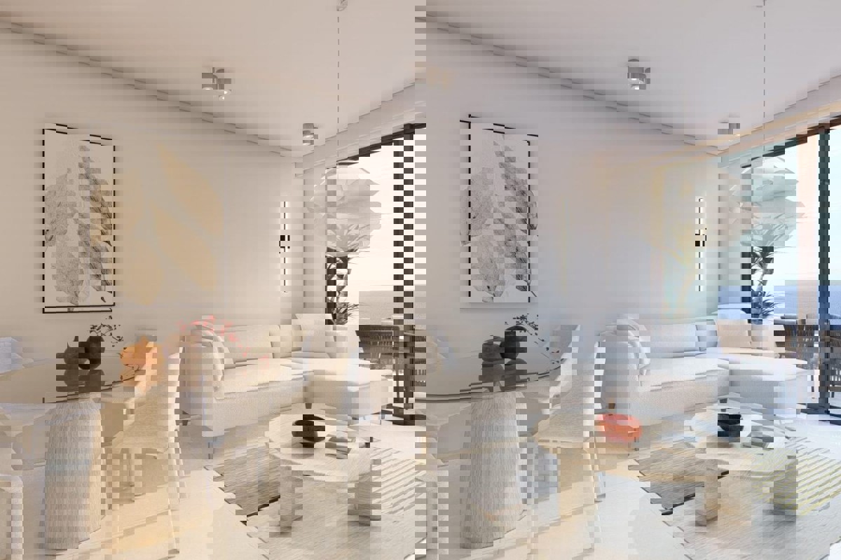 Appartamento con due camere da letto in un nuovo edificio vicino al mare