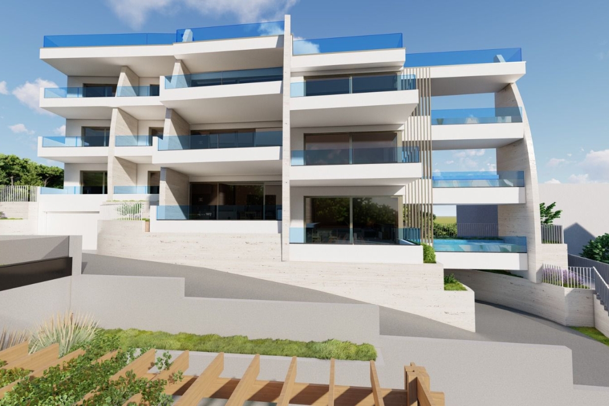 Appartamento di lusso con piscina e giardino