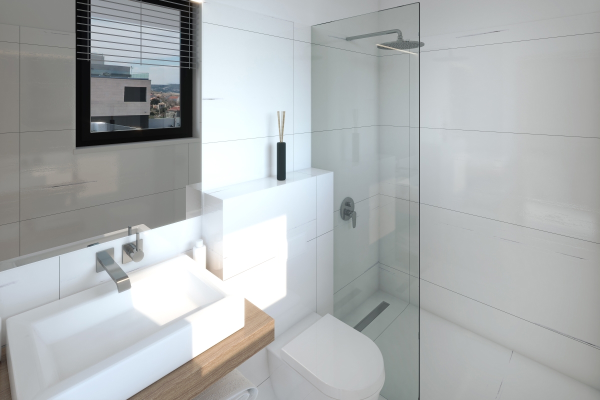 Appartamenti con piscina e vista mare