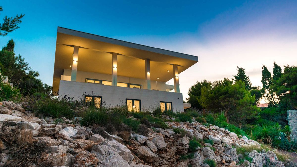 Villa di lusso unica, prima fila sul mare