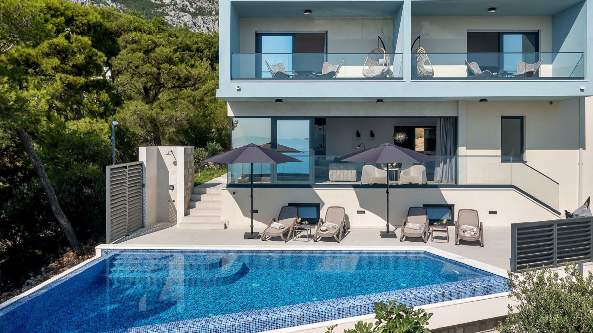 Villa di nuova costruzione con vista panoramica sul mare