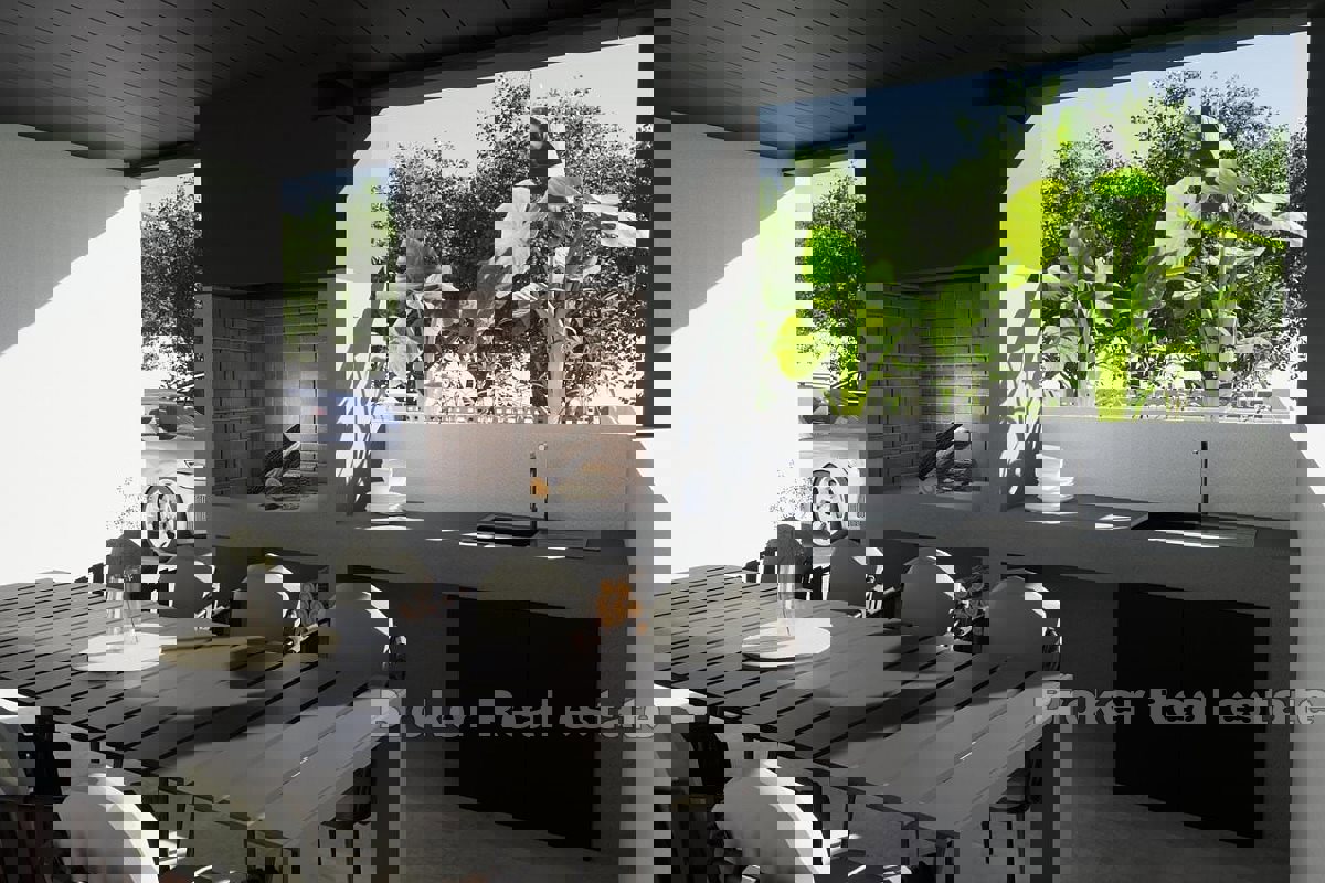 Villa in costruzione vicino al mare e alla spiaggia